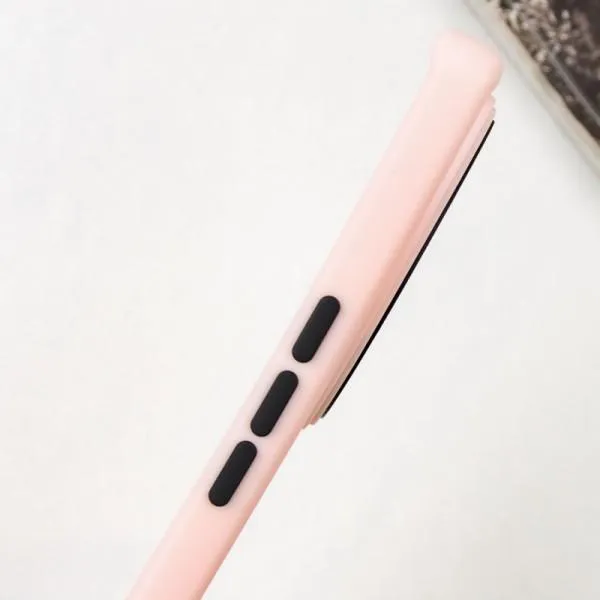 Чохол TPU+PC Lyon Frosted для Xiaomi Redmi Note 14 Pro 4G — Рожевий — фото 3