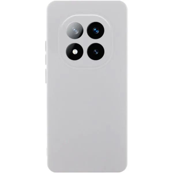 Чохол Silicone Cover Lakshmi Full Camera (AAA) для Xiaomi Redmi Note 14 Pro 4G — Білий