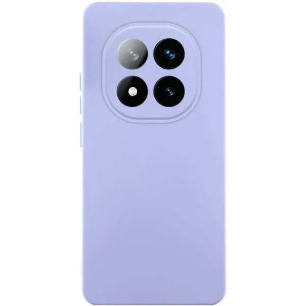 Чохол Silicone Cover Lakshmi Full Camera (AAA) для Xiaomi Redmi Note 14 Pro 4G — Бузковий — фото 1