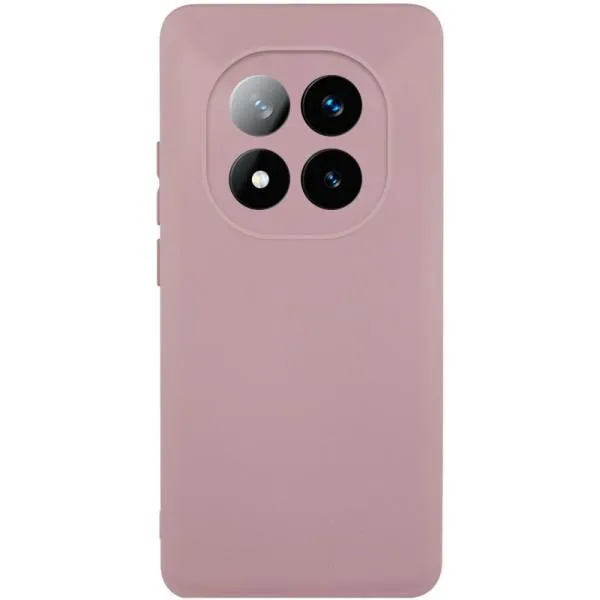 Чохол Silicone Cover Lakshmi Full Camera (AAA) для Xiaomi Redmi Note 14 Pro 4G — Рожевий — фото 1