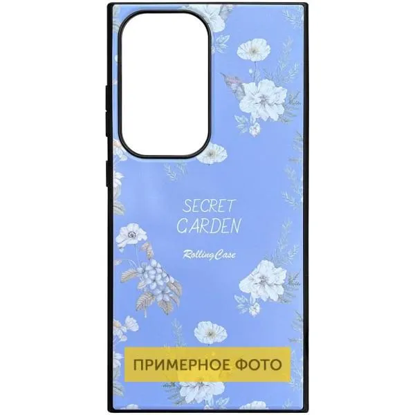 TPU+PC чохол Soft Secret Garden для Xiaomi Redmi Note 14 Pro 4G — Ліловий
