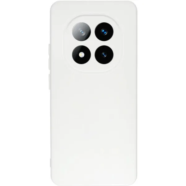Чохол TPU GETMAN Liquid Silk Full Camera для Xiaomi Redmi Note 14 Pro 4G — Білий