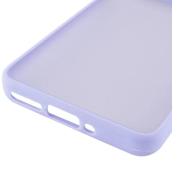 Чохол TPU+PC Lyon Frosted для Xiaomi Redmi Note 14 Pro 4G — Фіолетовий — фото 1