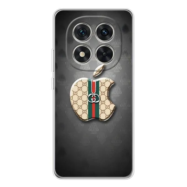 Чехол с принтом «Apple gucci» для Xiaomi Redmi Note 14 Pro