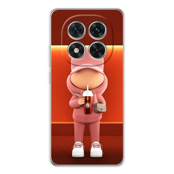 Чехол с принтом «С Кофе» для Xiaomi Redmi Note 14 Pro