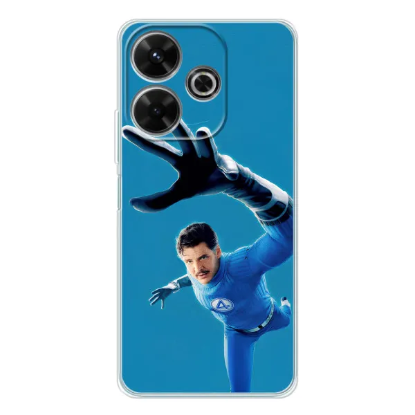 Чехол с принтом «Мистер Фантастик супергерой» для Xiaomi Redmi Note 14 SE 5G Чехол с принтом «Мистер Фантастик супергерой» для Xiaomi Redmi Note 14 SE 5G