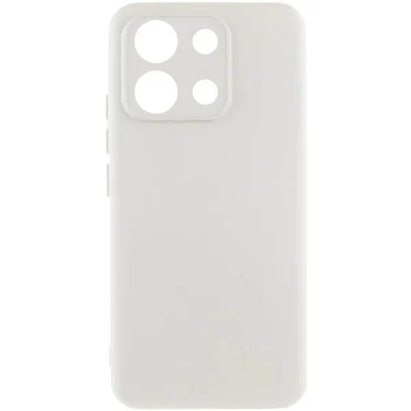 Чехол Silicone Cover Ummi Lakshmi Full Camera (AA) для Xiaomi Redmi Note 14S — Белый