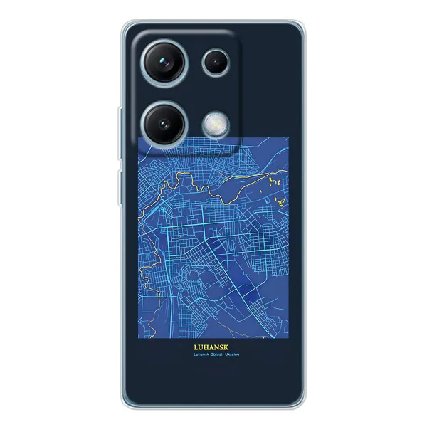 Чехол с принтом «Гуганск» для Xiaomi Redmi Note 14S