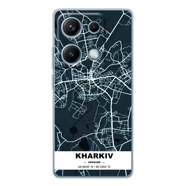 Чехол с принтом «Харьков» для Xiaomi Redmi Note 14S