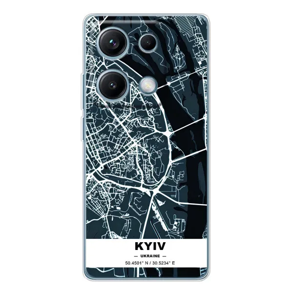 Чехол с принтом «Киев» для Xiaomi Redmi Note 14S
