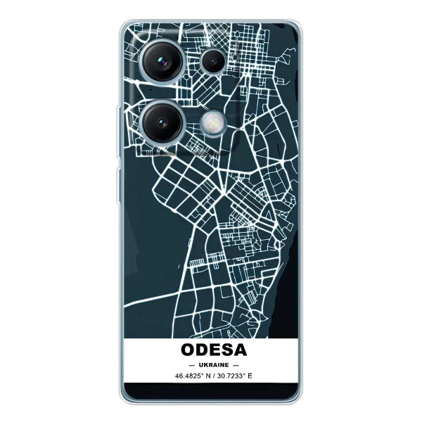 Чехол с принтом «Одесса» для Xiaomi Redmi Note 14S