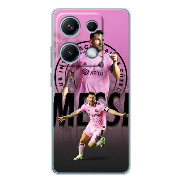 Чехол с принтом «Messi Miami» для Xiaomi Redmi Note 14S