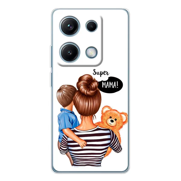 Чехол с принтом «Мама с сыном» для Xiaomi Redmi Note 14S