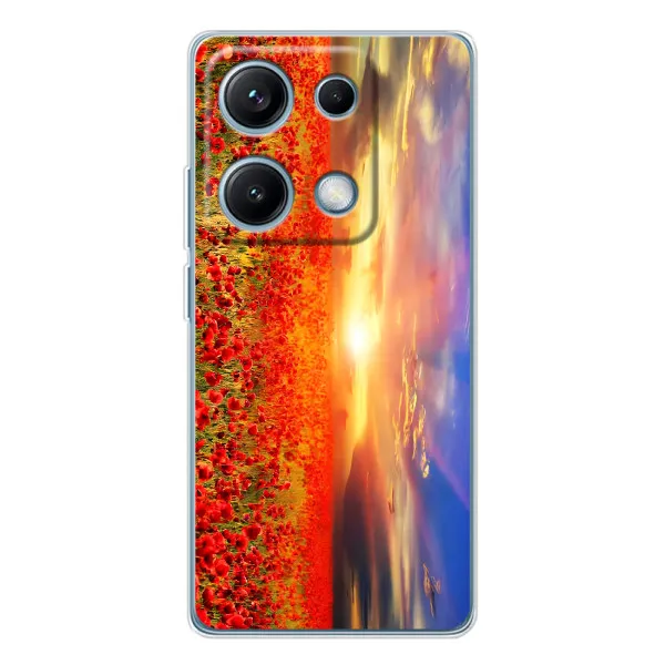 Чехол с принтом «Поле тюльпанов» для Xiaomi Redmi Note 14S