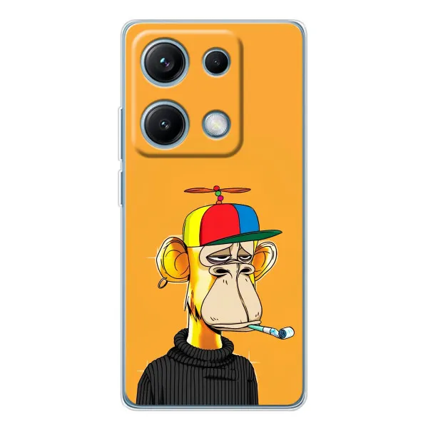 Чохол з принтом «Нудна мавпа NFT» для Xiaomi Redmi Note 14S Чохол з принтом «Нудна мавпа NFT» для Xiaomi Redmi Note 14S
