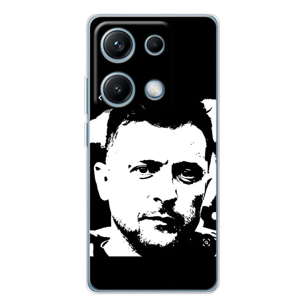 Чохол з принтом «Зеленский АРТ» для Xiaomi Redmi Note 14S
