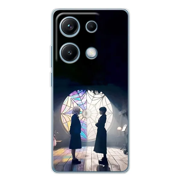 Чехол с принтом «Уэнздей и Инид» для Xiaomi Redmi Note 14S Чехол с принтом «Уэнздей и Инид» для Xiaomi Redmi Note 14S