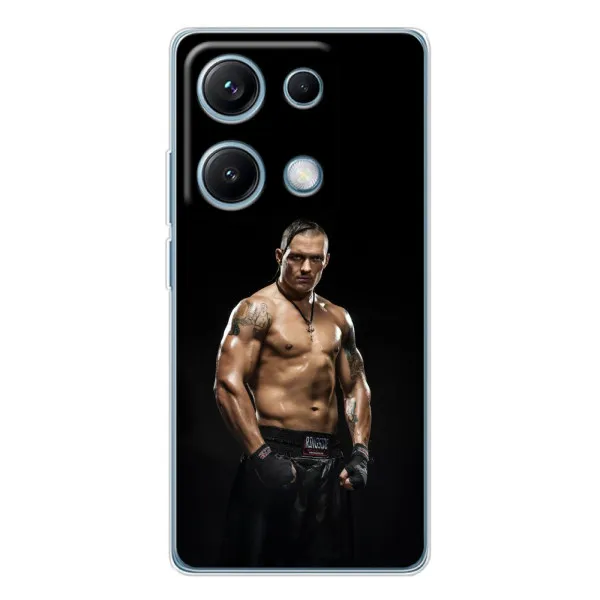 Чехол с принтом «Чемпион Александр Усик» для Xiaomi Redmi Note 14S Чехол с принтом «Чемпион Александр Усик» для Xiaomi Redmi Note 14S