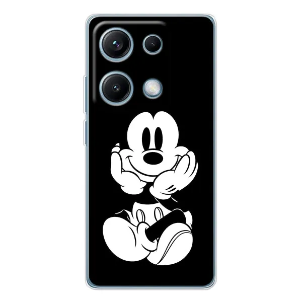 Чехол с принтом «Микки на черном» для Xiaomi Redmi Note 14S Чехол с принтом «Микки на черном» для Xiaomi Redmi Note 14S