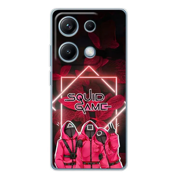 Чехол с принтом «Охранники Игра кальмара» для Xiaomi Redmi Note 14S