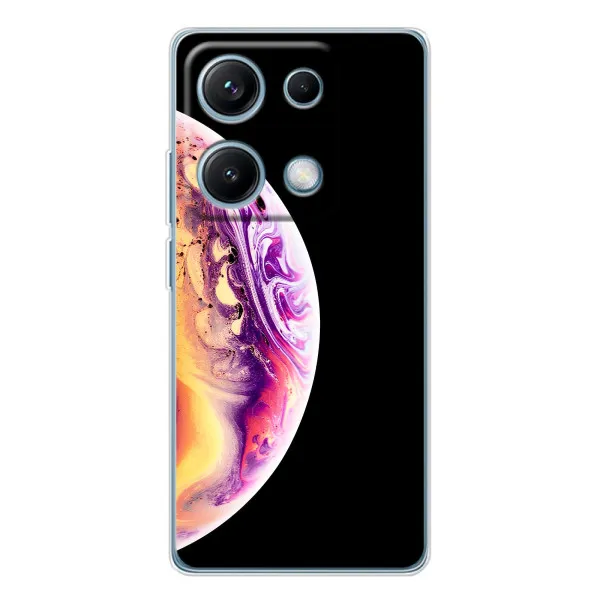 Чехол с принтом «Планета Айфон» для Xiaomi Redmi Note 14S