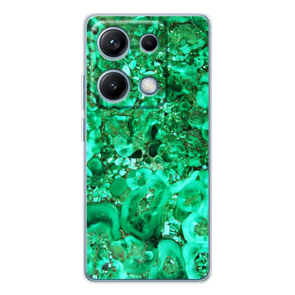 Чехол с принтом «Салатный Мрамор» для Xiaomi Redmi Note 14S