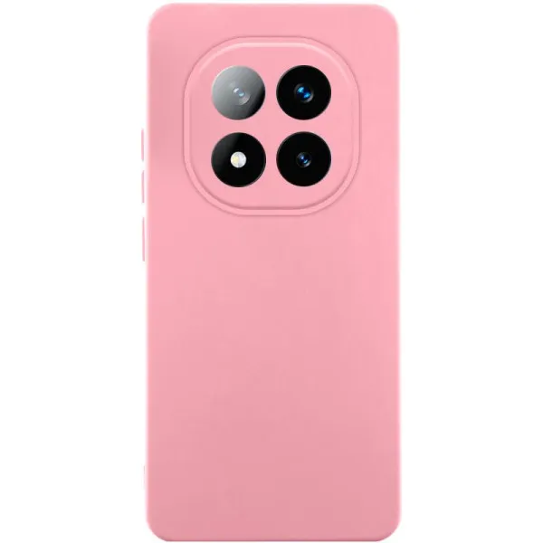 Чохол TPU GETMAN Liquid Silk Full Camera для Xiaomi Redmi Note 15 4G/5G (EU) — Рожевий
