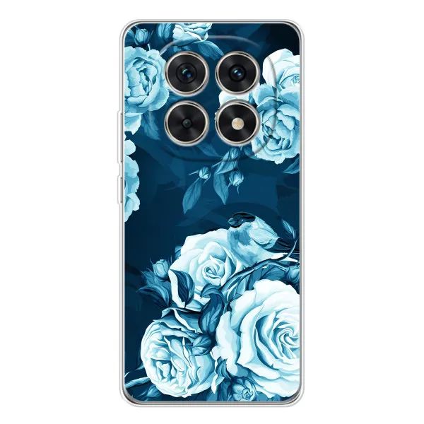 Чехол с принтом «Голубые Бутоны» для Xiaomi Redmi Note 15 5G
