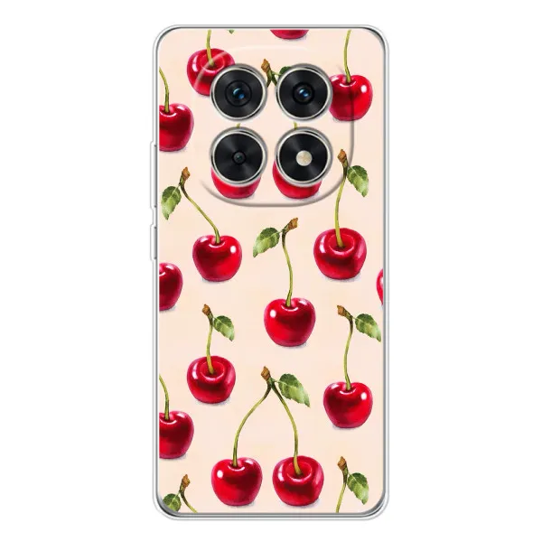 Чохол з принтом «Черешня» для Xiaomi Redmi Note 15 5G