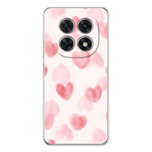 Чохол з принтом «Рожеві сердечки» для Xiaomi Redmi Note 15 5G