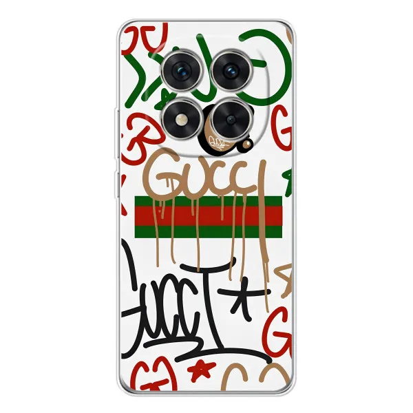 Чохол з принтом «Стиль GUUCI» для Xiaomi Redmi Note 15 Pro 5G