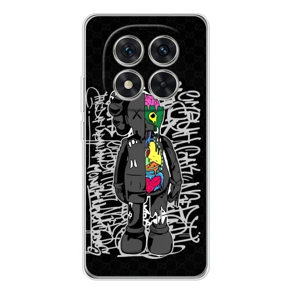 Чохол з принтом «Стиль Bearbrick» для Xiaomi Redmi Note 15 Pro 5G
