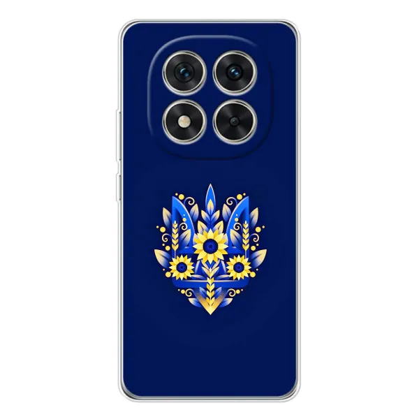 Чохол з принтом «Квітковий Герб» для Xiaomi Redmi Note 15 Pro 5G Чохол з принтом «Квітковий Герб» для Xiaomi Redmi Note 15 Pro 5G