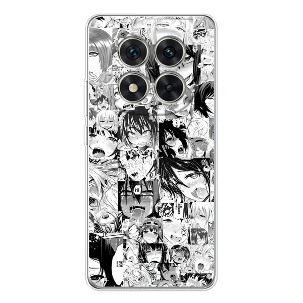 Чохол з принтом «Ahegao manga» для Xiaomi Redmi Note 15 Pro 5G