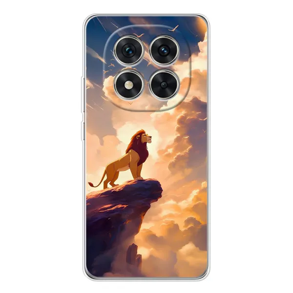 Чехол с принтом «Симба на скале» для Xiaomi Redmi Note 15 Pro 5G