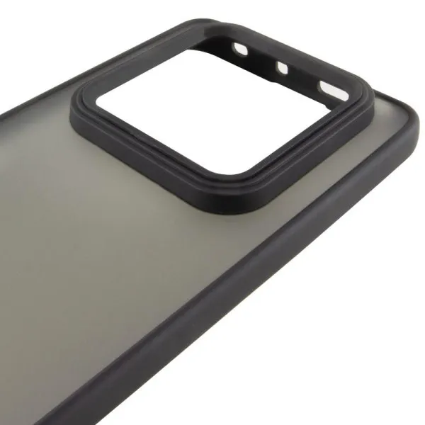 Чехол TPU+PC Lyon Frosted для Xiaomi Redmi Note 15 Pro+ 5G — Черный — фото 3 Чехол TPU+PC Lyon Frosted для Xiaomi Redmi Note 15 Pro+ 5G — Черный — фото 3