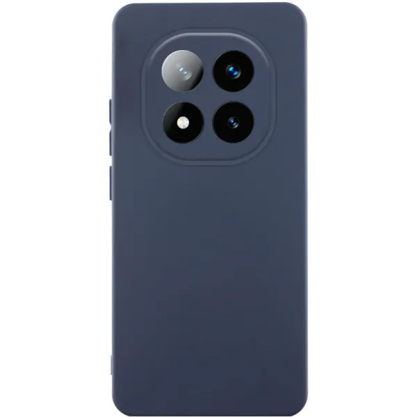 Чохол TPU GETMAN Liquid Silk Full Camera для Xiaomi Redmi Note 15 Pro+ 5G — Синій