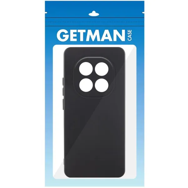Чехол TPU GETMAN Liquid Silk Full Camera для Xiaomi Redmi Note 15 Pro+ 5G — Черный — фото 2
