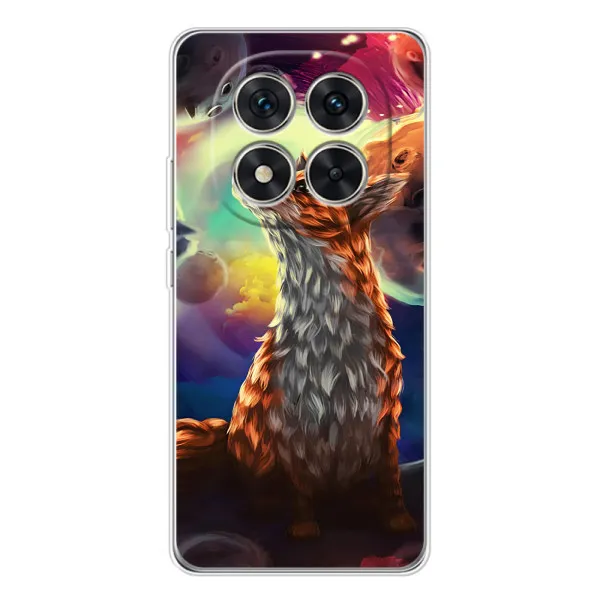 Чехол с принтом «Лисица в космосе» для Xiaomi Redmi Note 15 Pro Plus Чехол с принтом «Лисица в космосе» для Xiaomi Redmi Note 15 Pro Plus