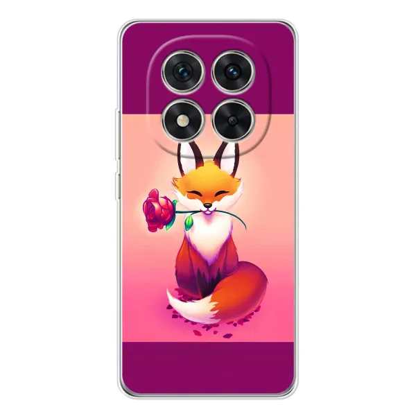 Чехол с принтом «Лисичка с розочкой» для Xiaomi Redmi Note 15 Pro Plus Чехол с принтом «Лисичка с розочкой» для Xiaomi Redmi Note 15 Pro Plus