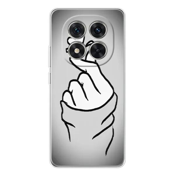 Чехол с принтом «Значок Love» для Xiaomi Redmi Note 15 Pro Plus
