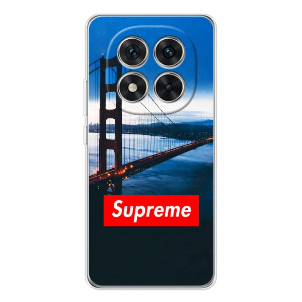 Чехол с принтом «Стиль Supreme» для Xiaomi Redmi Note 15 Pro Plus