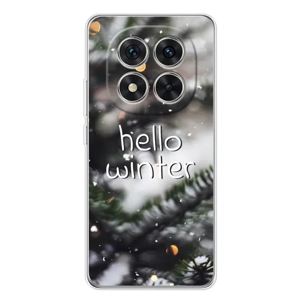 Чехол с принтом «Hello winter» для Xiaomi Redmi Note 15 Pro Plus
