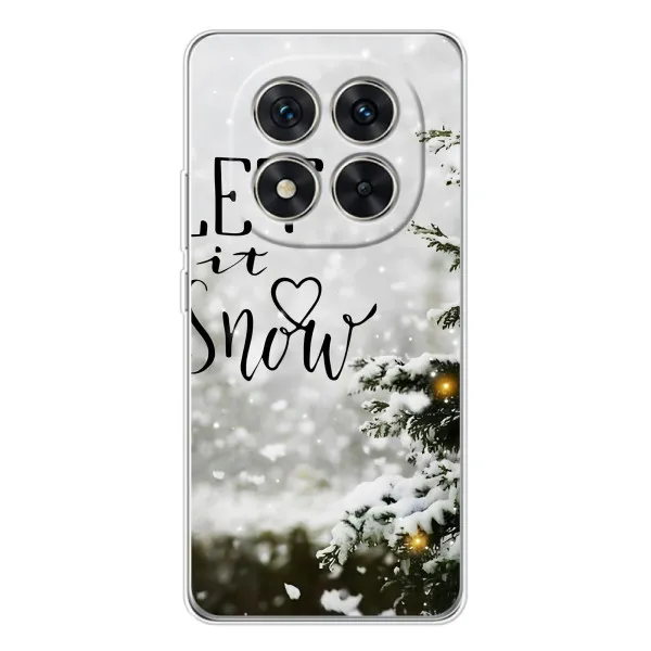 Чехол с принтом «Let it snow» для Xiaomi Redmi Note 15 Pro Plus