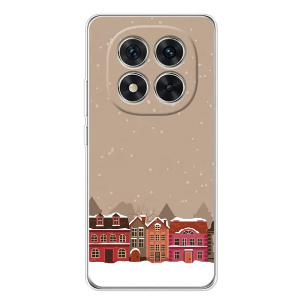 Чехол с принтом «Зимний город» для Xiaomi Redmi Note 15 Pro Plus