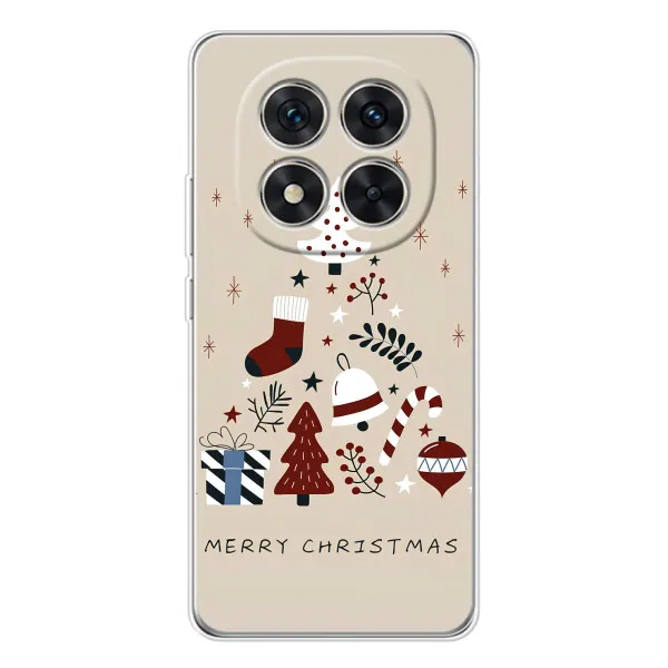 Чехол с принтом «Merry Christmas» для Xiaomi Redmi Note 15 Pro Plus