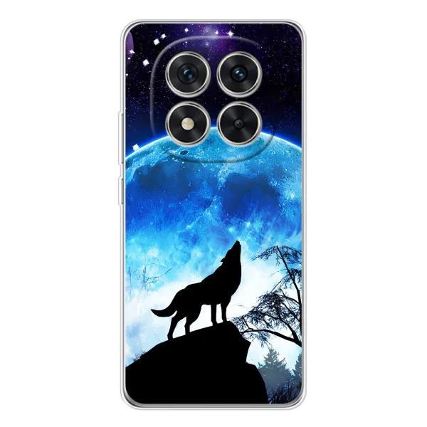 Чехол с принтом «Волк на луну» для Xiaomi Redmi Note 15 Pro Plus Чехол с принтом «Волк на луну» для Xiaomi Redmi Note 15 Pro Plus