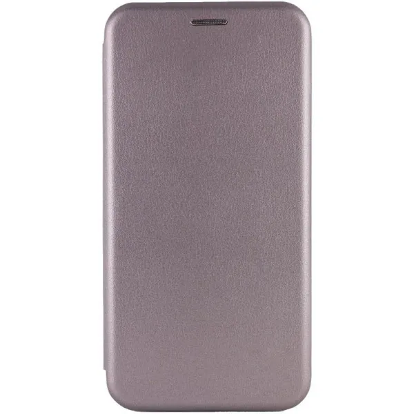 Кожаный чехол-книжка Classy для Xiaomi Redmi Note 15 Pro 4G — Серый — фото 1 Кожаный чехол-книжка Classy для Xiaomi Redmi Note 15 Pro 4G — Серый — фото 1