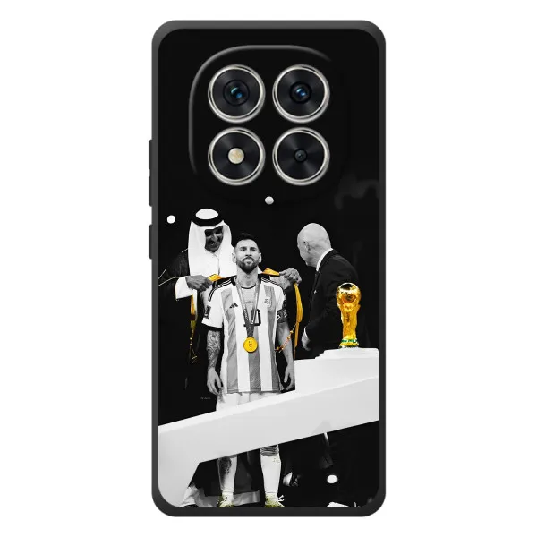 Чехол с принтом «Месси в накидке» для Xiaomi Redmi Note 15 Pro