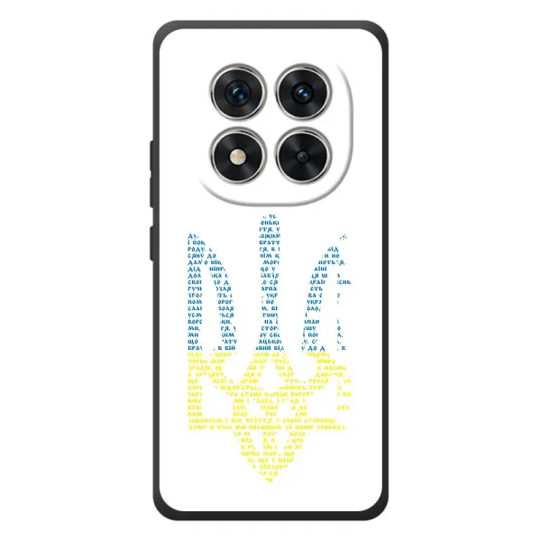 Чехол с принтом «Герб из букв» для Xiaomi Redmi Note 15 Pro